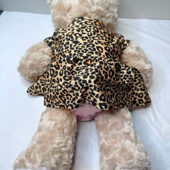 Build A Bear Teddy Bear Plush Stuffed Animal Brown Dressed 17"  Kids Gift BAB - Picture 2 of 8